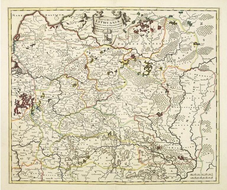 "Magni Ducatus Lithuaniæ Divisa tam in Palatinatus,"