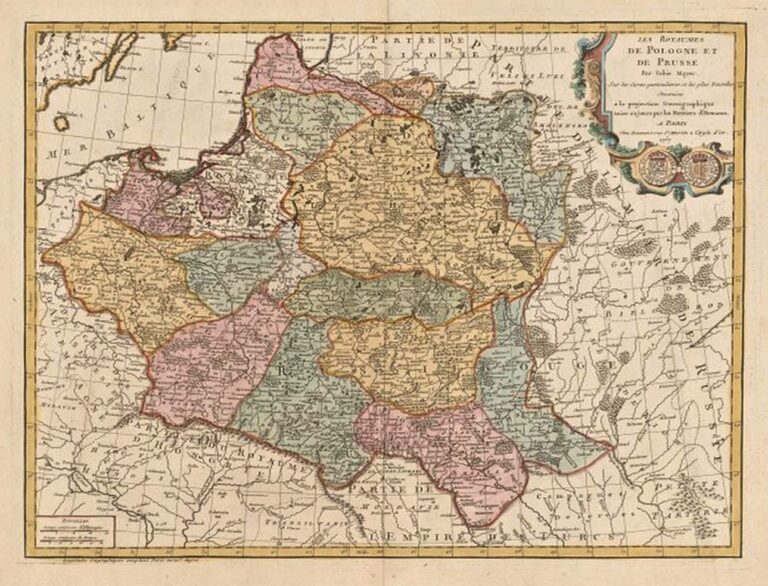"Les Royaumes de Pologne et de Prusse Par Tobias Mayer...