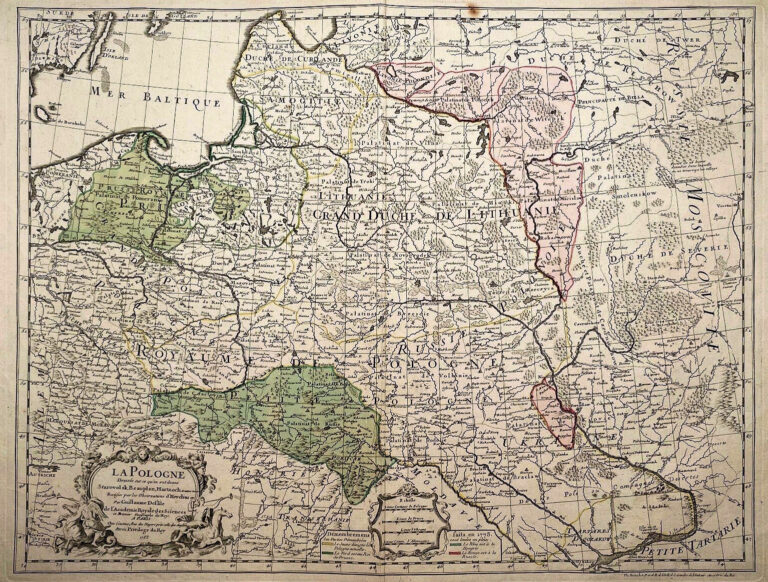 "La Pologne dressée sur ce qu'en ot donné Dressee sur ce qu'en ot donne Starovolsk, Beauplan, Hartnoch..,"