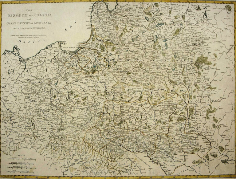 "The Kingdom of Poland and Great Dutchy of Lithuania, with all their Divisions,"
