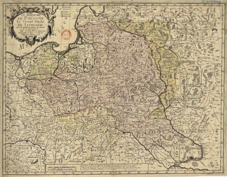 "Le Royaume de Pologne, le Grand duche Lithuanie, avec le demembrement du traite du 5 aout 1772,"