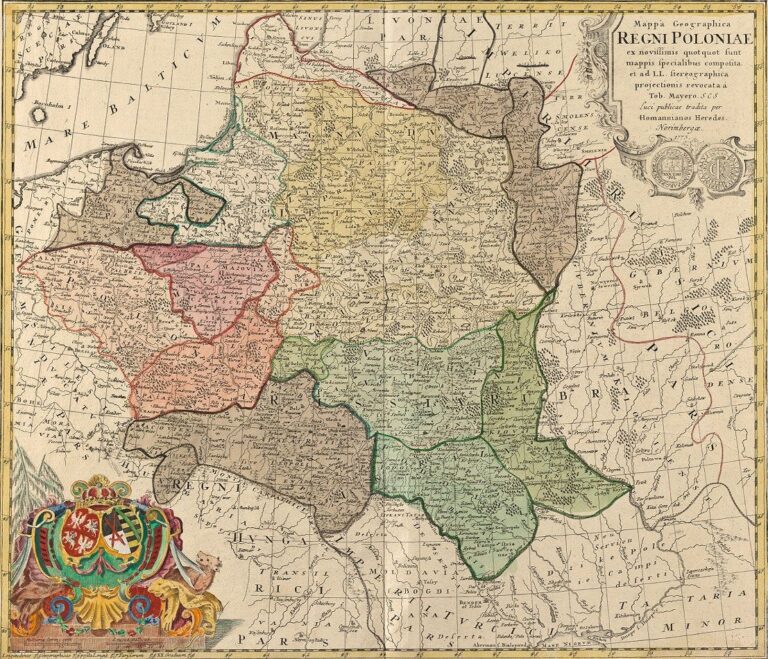 "Mappa Geographica Regni Poloniae,"