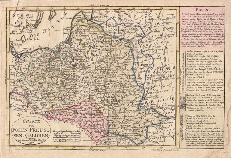 "Charte von Polen Preussen u. Galicien,"