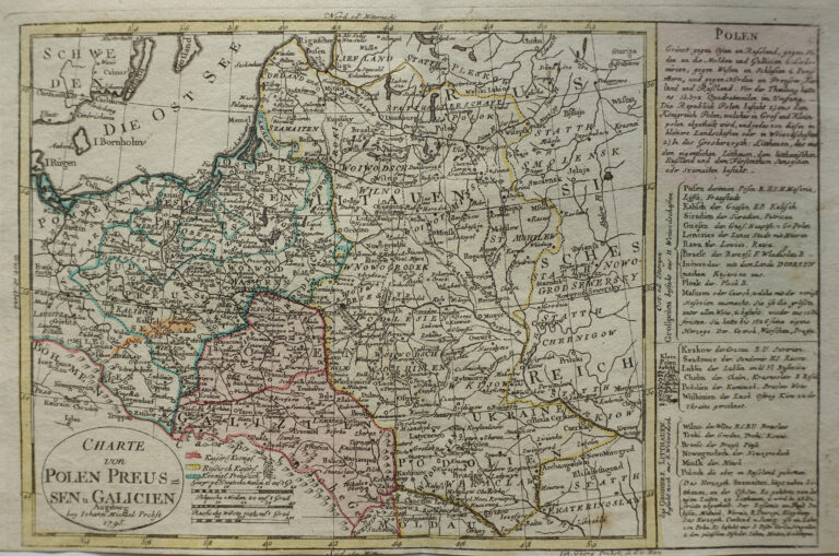 "Charte von Polen Preussen u. Galicien,"