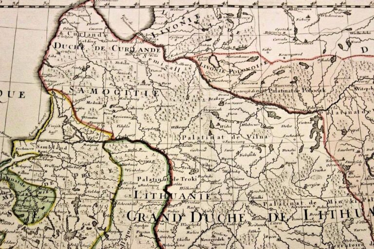 "La Pologne Dressée sur ce qu'0n ont donné Starovolsk, Beauplan, Hartnoch et autres Auters Rectifiée par les Observations d'Hebelius etc. Par Guillaume Del'Isle...,"