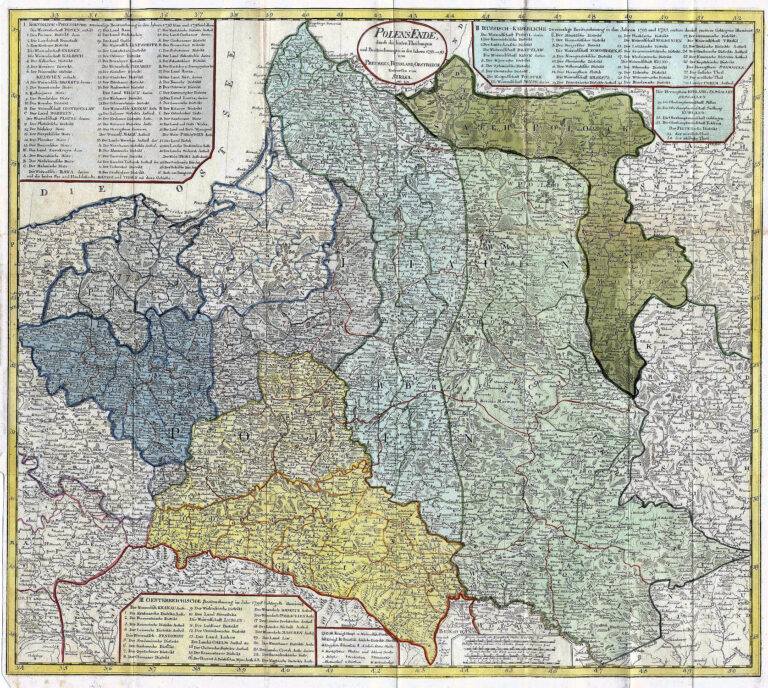 "Polens Ende, durch die letzten Theilungen und Besitznehmungen in den Jahren 1793 und 95 von Preussen, Russland, Oestreich,"