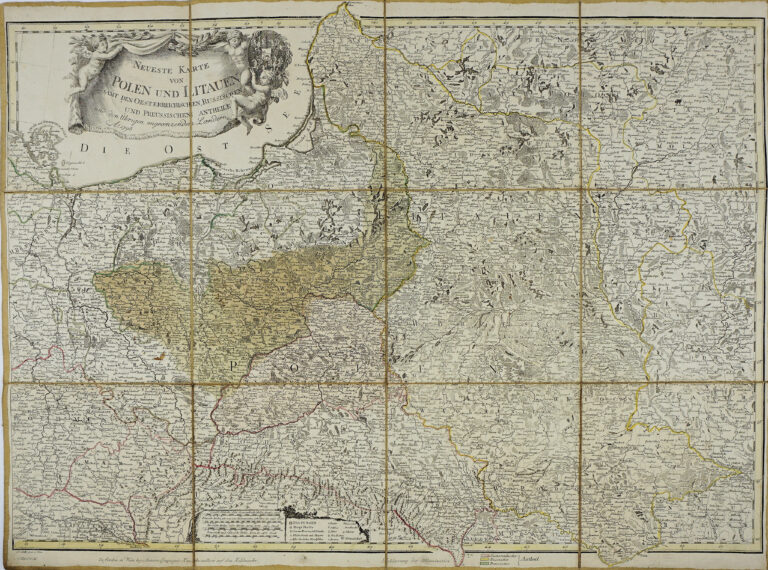 "Neueste Karte von Polen und Litauen..,”