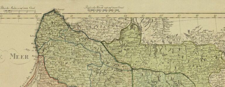 "General-Karte von den Preußischen, Russischen und Oestreichischen Besitzungen im ehemaligen Polen"