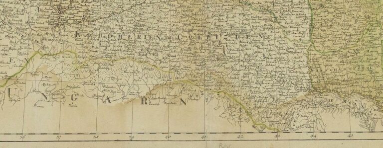 "General-Karte von den Preußischen, Russischen und Oestreichischen Besitzungen im ehemaligen Polen"