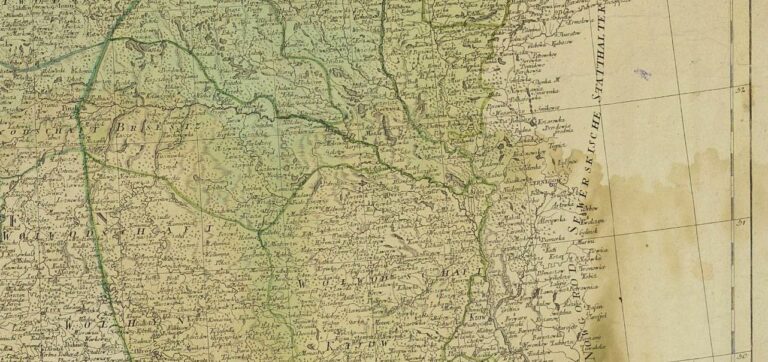 "General-Karte von den Preußischen, Russischen und Oestreichischen Besitzungen im ehemaligen Polen"