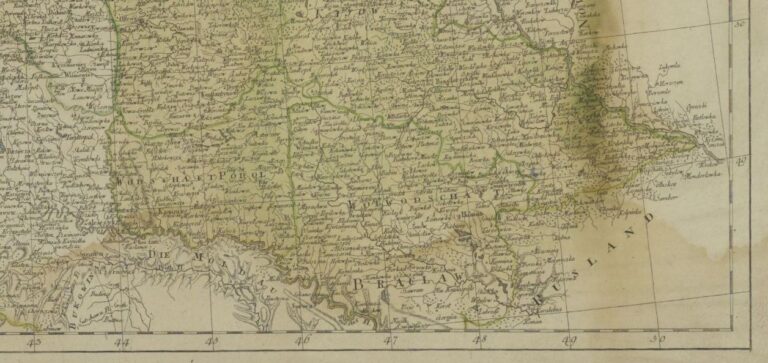 "General-Karte von den Preußischen, Russischen und Oestreichischen Besitzungen im ehemaligen Polen"