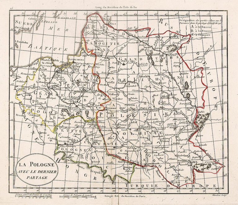"La Pologne avec dernier partage"