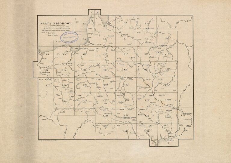 "Karte Zbiorowa" (Map Key)