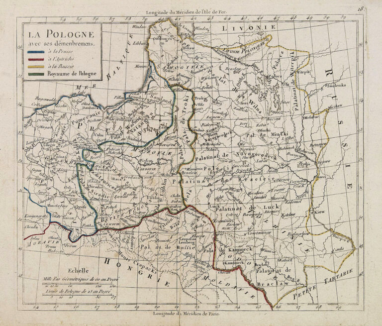 "La Pologne, avec ses démembrements,"