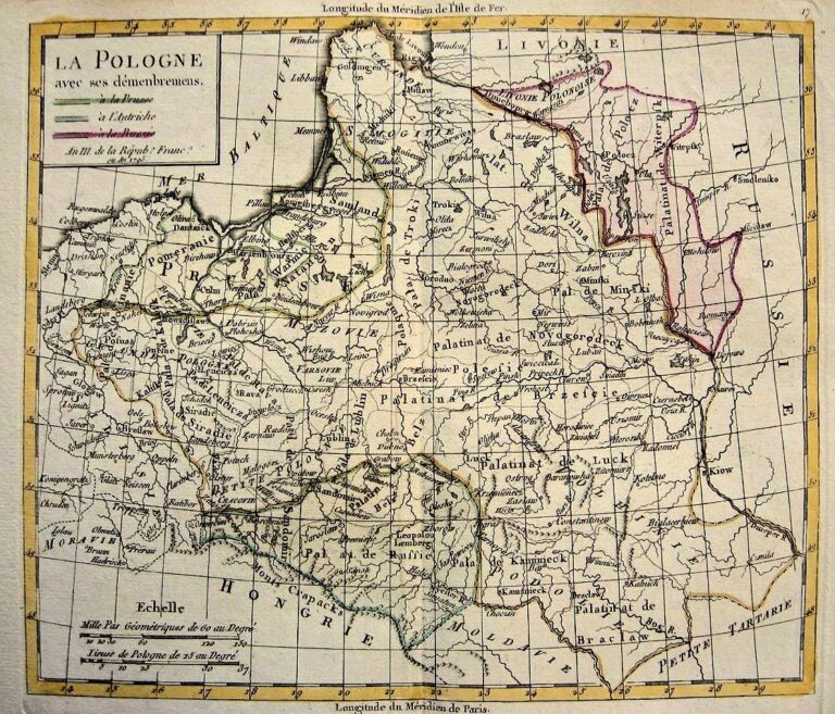 "La Pologne, avec ses démembrements,"