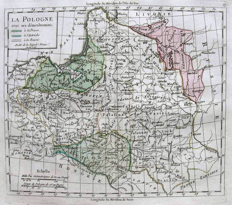"La Pologne, avec ses démembrements,"