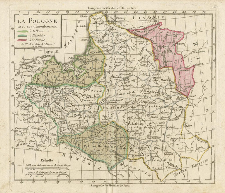 "La Pologne, avec ses démembrements,"