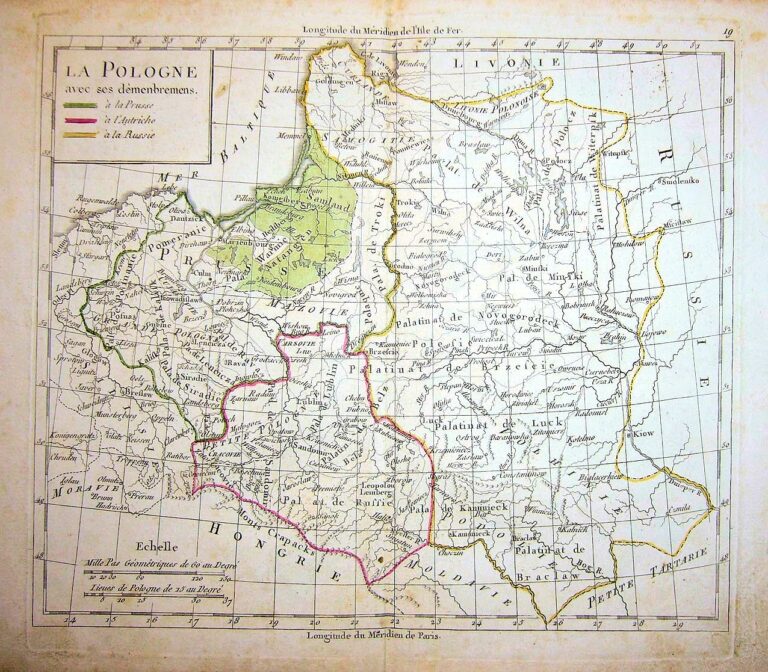 "LA POLOGNE avec ses demenbremans."