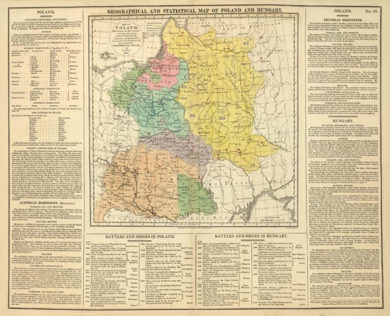 "Map of Poland, Prussia and Hungary..,"