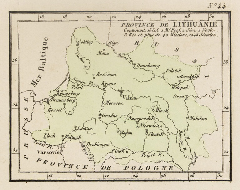 "Province de Lithuanie...