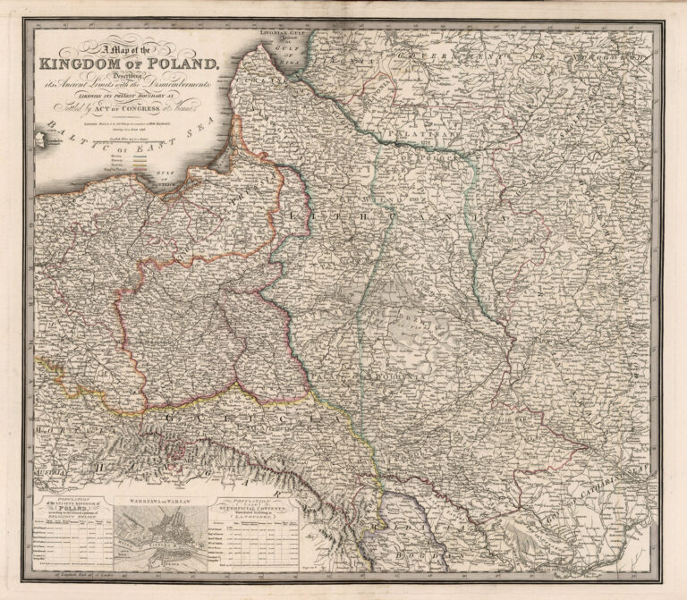 "A Map of the Kingdom of Poland...,"