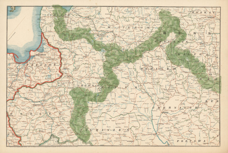"Blatt No. 15 der typometrischen General-Karte von Europa..,"