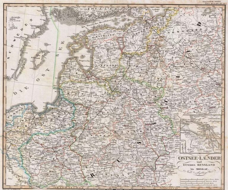 "OSTSEE- LAENDER UND Inneres RUSSLAND bis MOSKAU,"