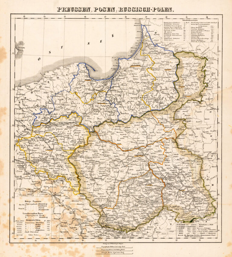 "Preussen, Posen, Russisch-Polen,"