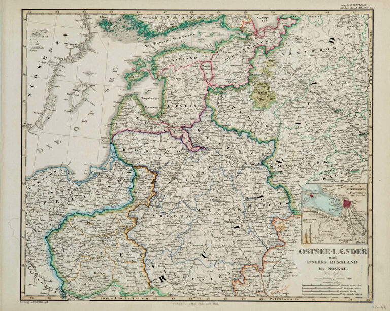 "OSTSEE- LAENDER UND Inneres RUSSLAND bis MOSKAU,"