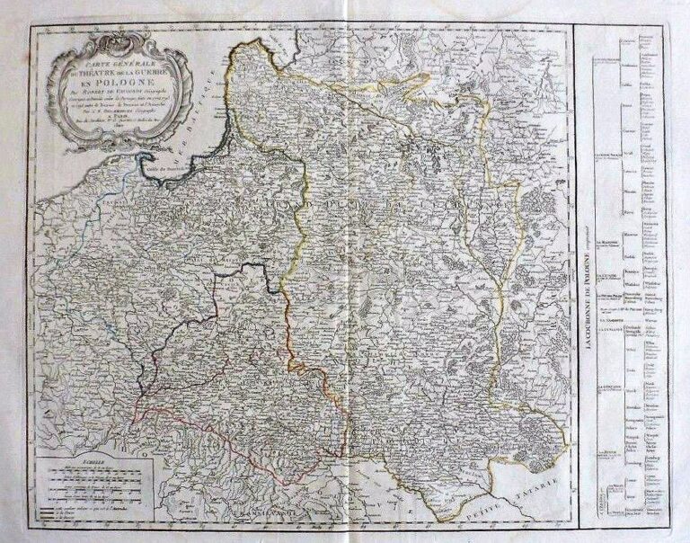 "CARTE GENERALE...POLOGNE,"