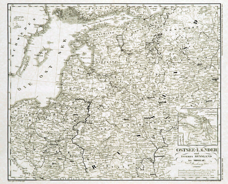 "OSTSEE-LAENDER und INNERES RUSSLAND Bis MOSKAU,"