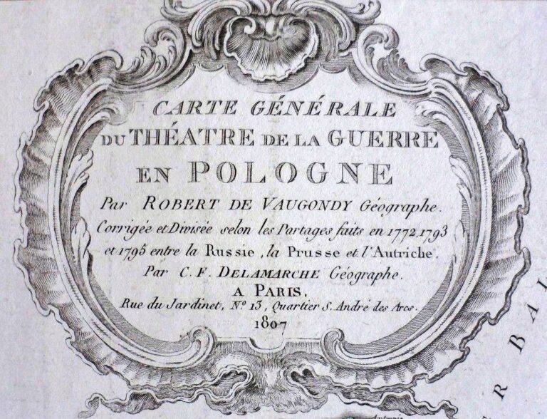 "CARTE GENERALE...POLOGNE,"