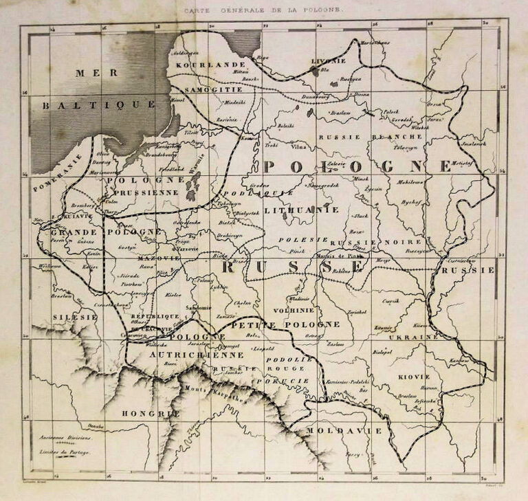 "Carte Générale de la Pologne,"