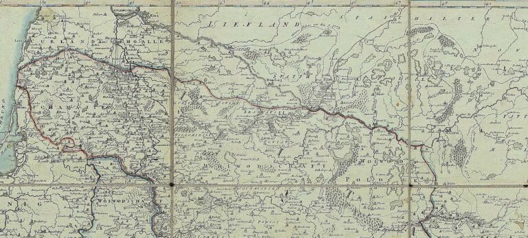 "Polen in die dermaligen Besitzungen eingetheilt..,"