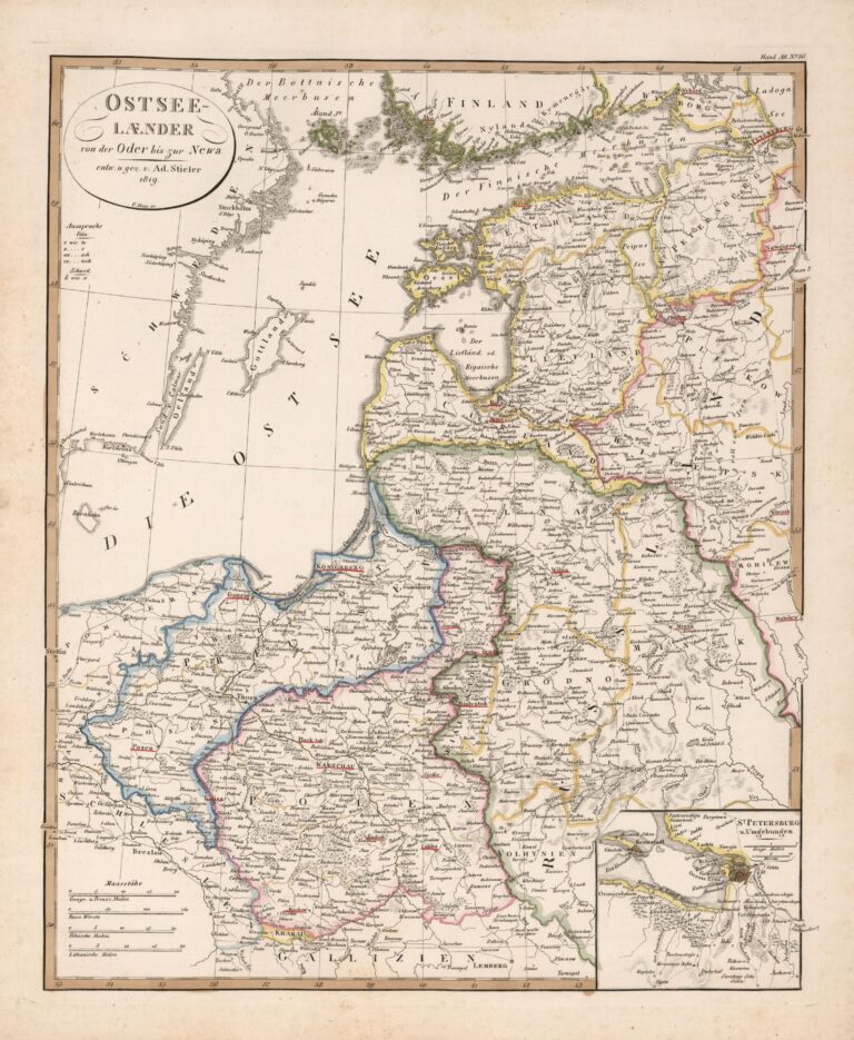 "OSTSEE- LAENDER von der Oder bis zur Newa,"