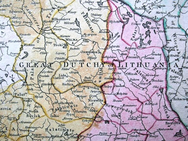 "A New and Accurate Map of Poland with its dismemberd Provinces..."