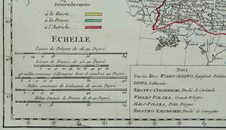 "CARTE GENERALE DE LA POLOGNE..,"