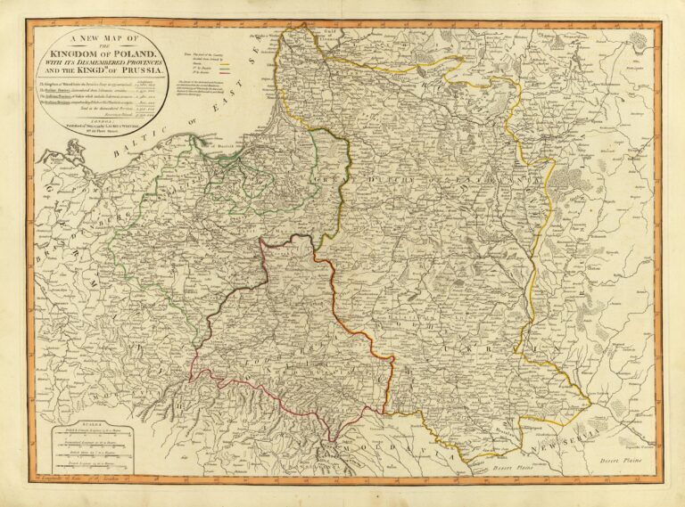 "A New Map of the Kingdom of Poland..."