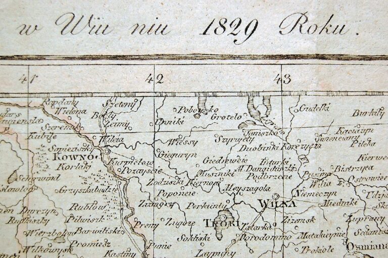 "Polen nach den Letzten Friedenschlüssen, nebst den angränzenden Ländern,"