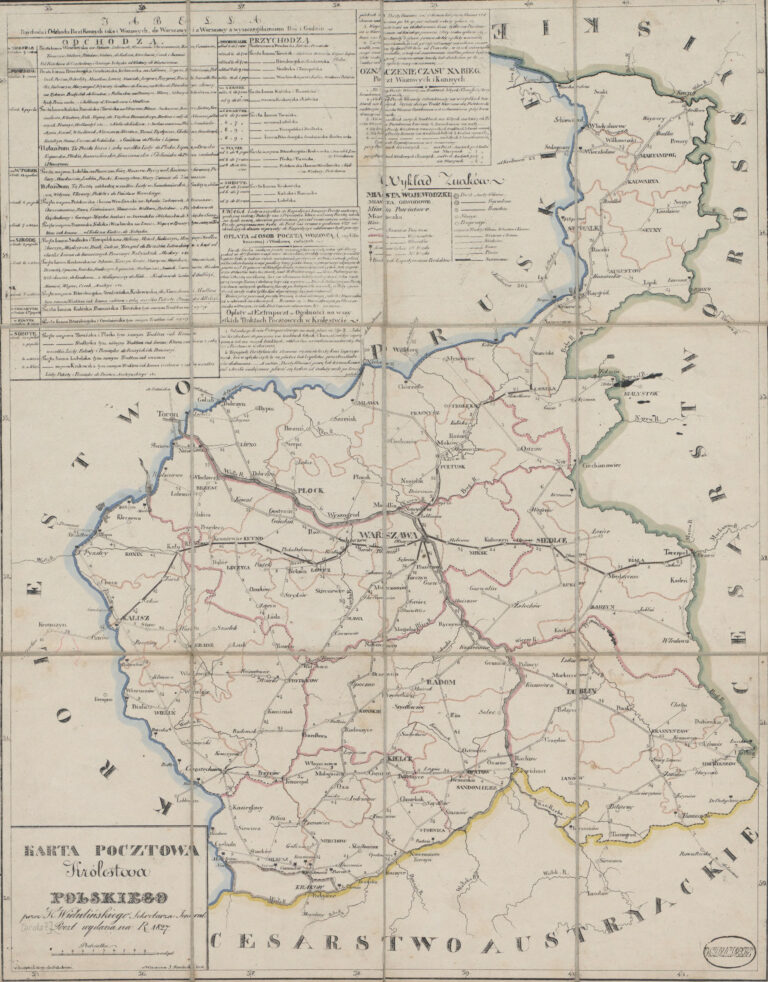 "Karta pocztowa Królestwa Polskiego"