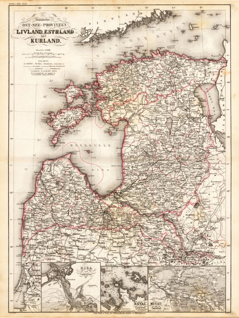 "Die Russischen Ost-See-Provinzen Livland Ehstland und Kurland,"