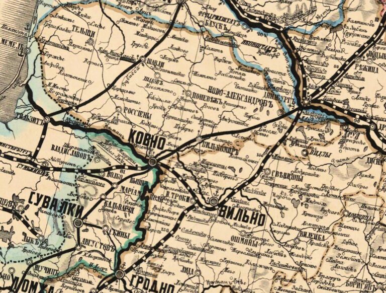 "Карта Европейской России и Сибири"