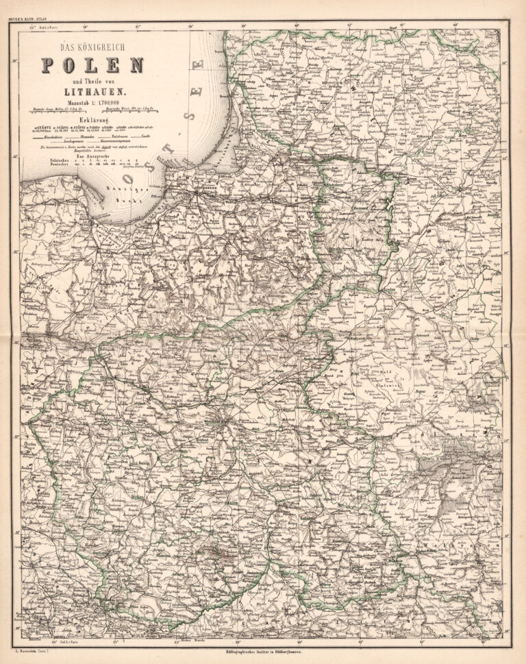 "Das Königreich Polen und Theile von Lithauen,"