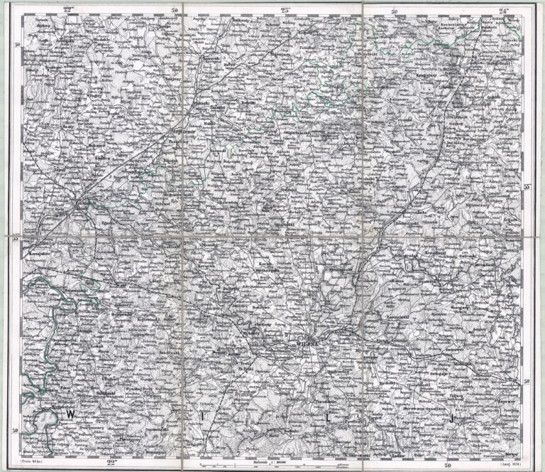 Austro-Hungarian – maps, 1876 – Lithuanian Maps