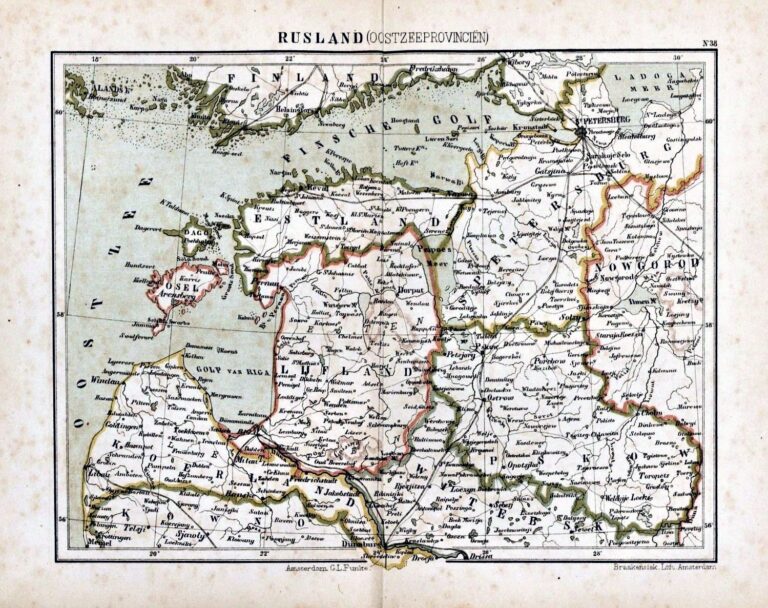 "RUSLAND (POLEN)" and "RUSLAND (OOSTZEEP- ROVINCIEN),"