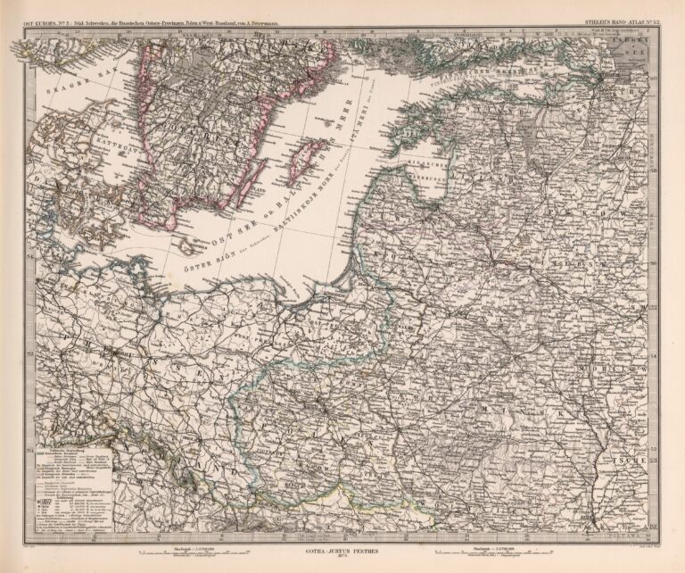 "Sud-Schweden, die Russischen Ostersee- Provinzen, Polen, & West-Russland,"