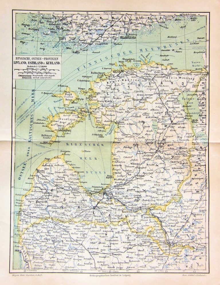 "RUSSISCHE OSTSEE- PROVINZEN LIVLAND, ESTHLAND, KURLAND,"