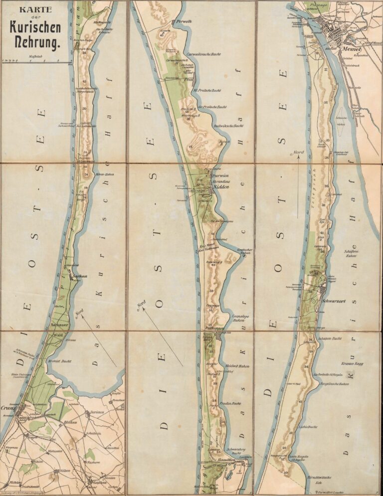 "Karte der Kurischen Nehrung"