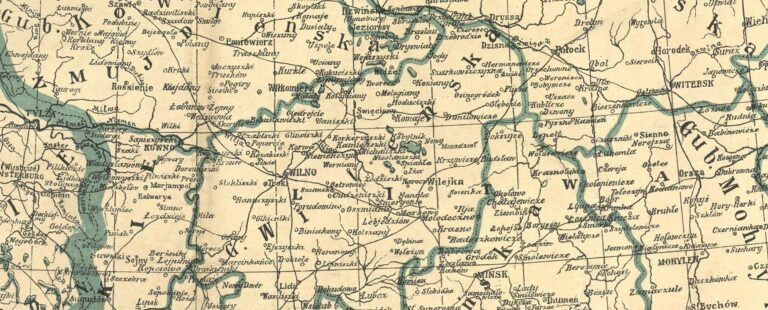 "Mapa Europy Środkowej"