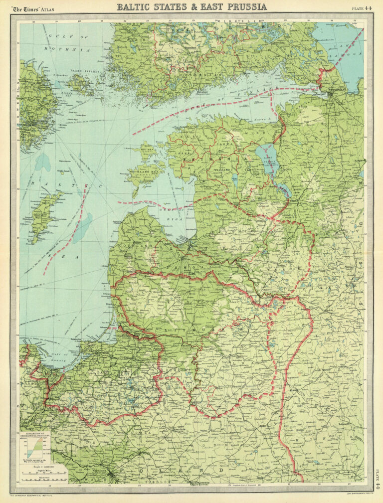 "Baltic States & East Prussia,"